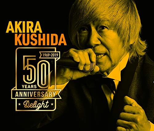 Akira Kushida Akira Kushida 50th anniversary album Delight (CD+DVD) Japan CD