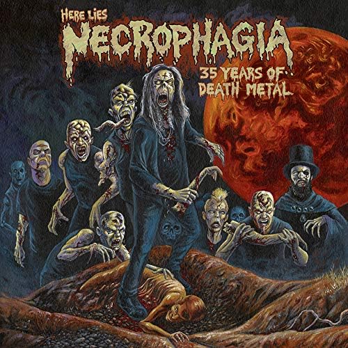Necrophagia Here Rise Necrophesia: 35 Years of Death Metal Japan Music CD