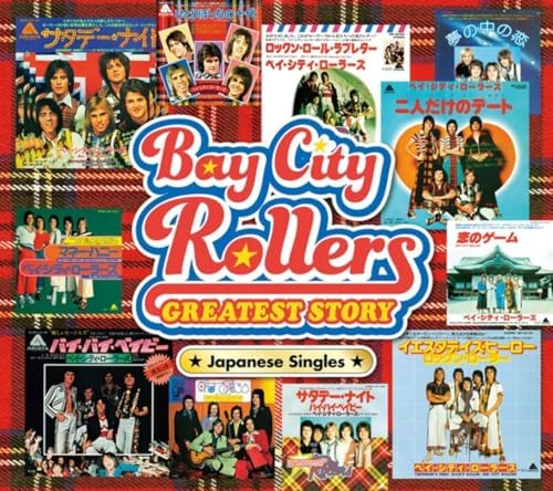 Bay City Rollers Greatest Story - Japanese Singles Japan Music CD