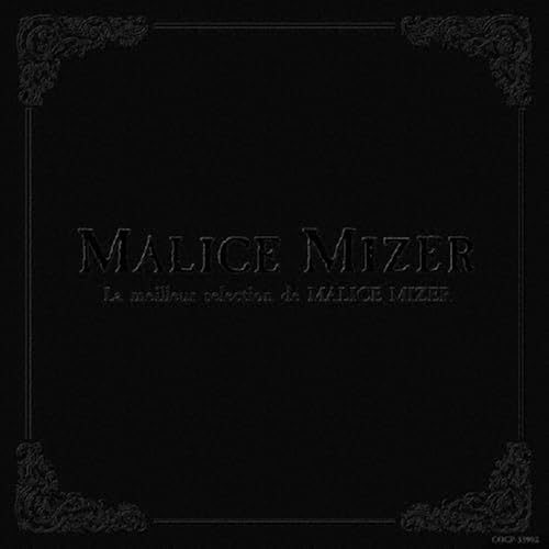 MALICE MIZER La Meilleur Selection de MALICE MIZER Best Selection Japan CD