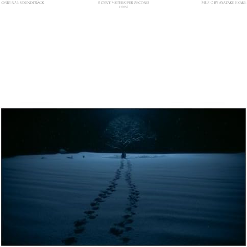 Live action film "5 Centimeters per Second" Original Soundtrack Japan CD