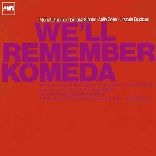 Michal Urbaniak Will Remember Komeda [Amazing!! JAZZ] Japan Music CD