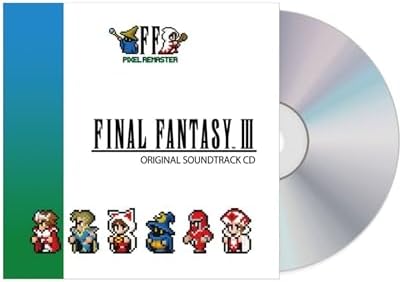 FINAL FANTASY III PIXEL REMASTER Original Soundtrack CD Japan Music CD