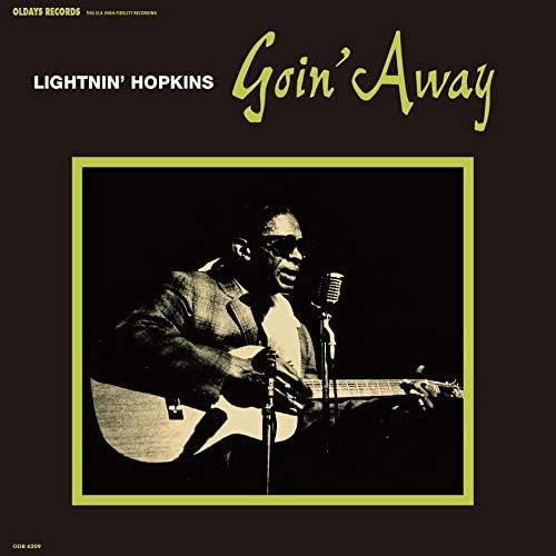 Lightnin' Hopkins Goin Away Japan Music CD Bonus Track