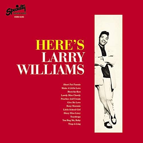 '--Larry Williams Here's Larry Williams Japan Music CD