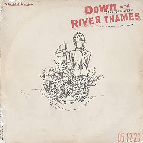 Liam Gallagher Down by the River Thames Japan Music CD