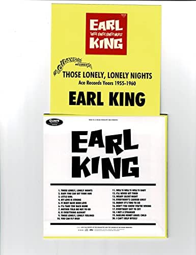 Earl King, Earl King Those Lonely, Lonely Night Japan Music CD