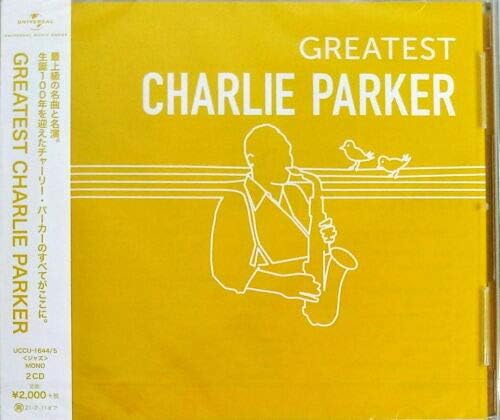 Charlie Parker GREATEST CHARLIE PARKER Japan Music CD