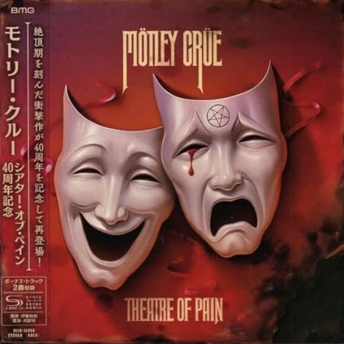 Motley Crue Theatre of Pain 40th Anniversary (SHM-CD) Japan Music CD