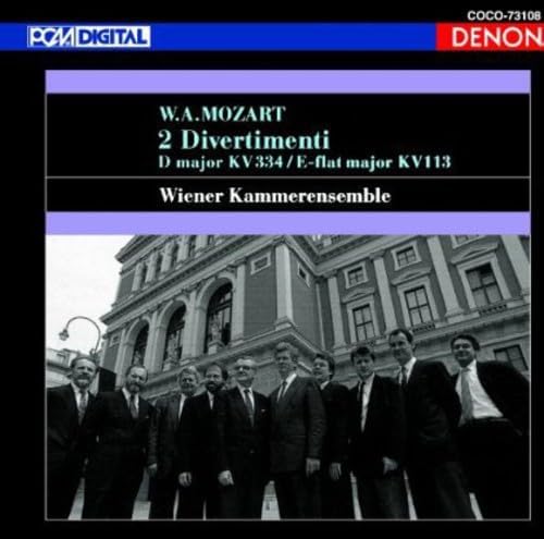 Vienna Chamber Orche Mozart: Divertimento No. 17 and No. 1 Japan Music CD