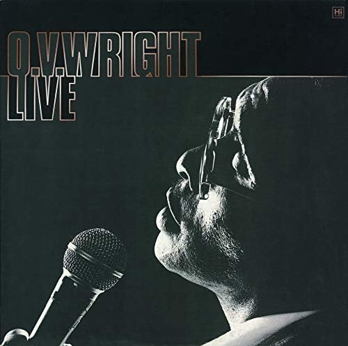 O.V. Wright Live in Japan [SOUL 100% MUSIC] Japan Music CD