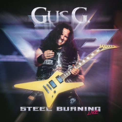 Gus G. Steel Burning Live Japan Music CD