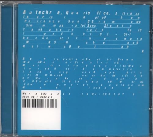 Autecha Quaristice [Bonus Track] (BRC333) Japan Music CD