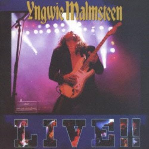 Yngwie Malmsteen LIVE!! Japan Music CD