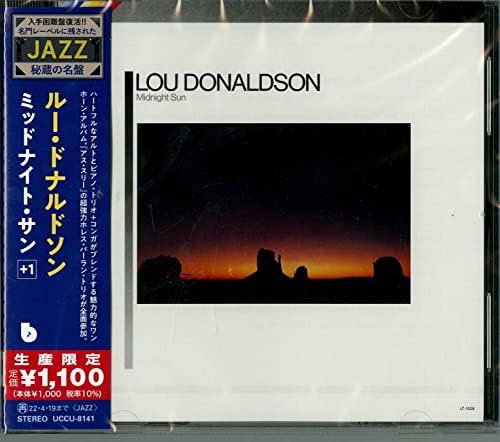Lou Donaldson Midnight Sun +1 (Limited Edition) Japan Music CD Bonus Tracks