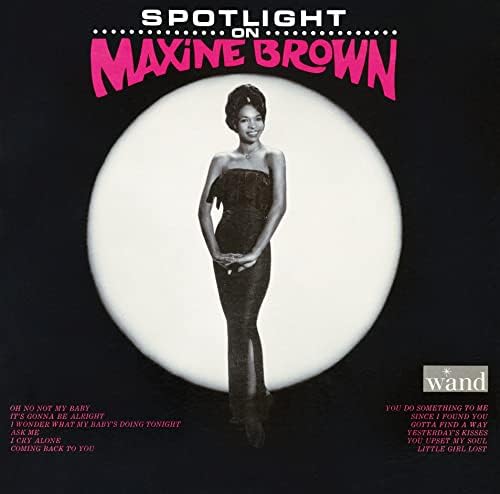 Maxine Brown spotlight on Japan Music CD