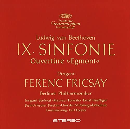 Ferenc Fricchay Beethoven: Symphony No. 9 "Choral", "Egmont" Overture (SHM-CD)