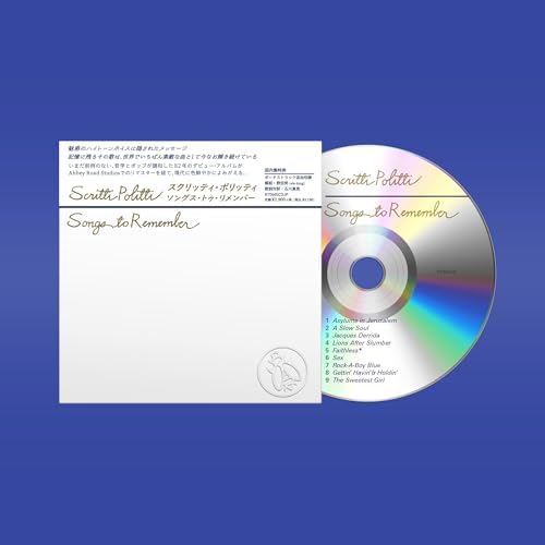 Scritti Politti Songs To Remember [Bonus Track] (RT0565CDJP) Japan Music CD