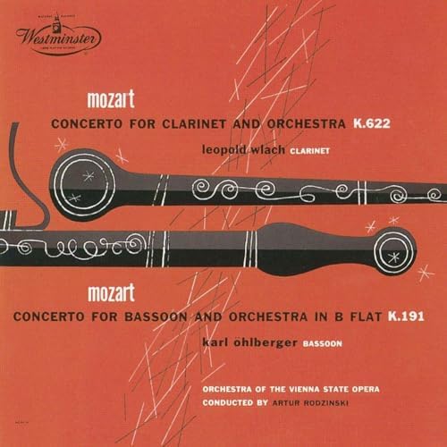 Leopold Urach Mozart: Clarinet Concerto & Bassoon Concerto (Limited Edition) (UH