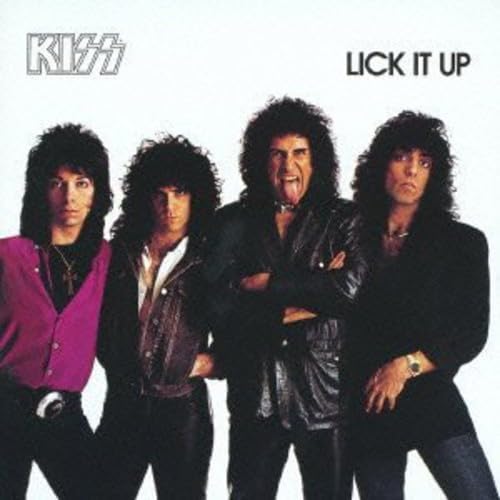 KISS Lick It Up Japan Music CD