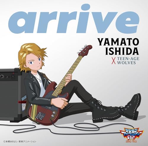 Ishida Yamato x TEEN-A arrive DIGIMON ADVENTURE Japan Music CD