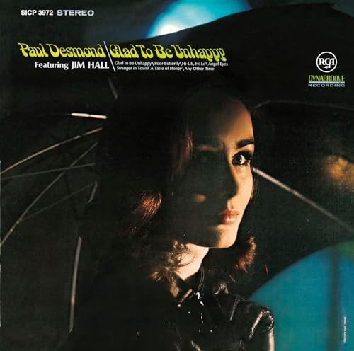paul desmond Glad to be unhappy Japan Music CD