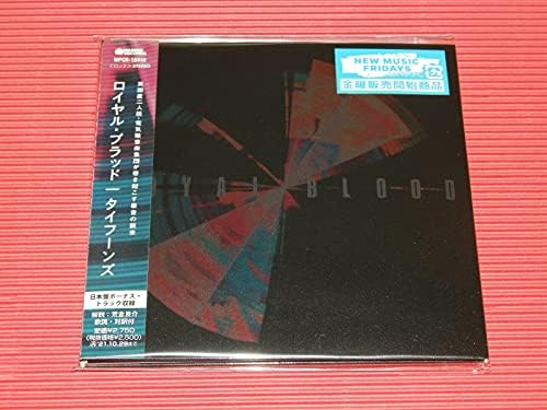 royal blood typhoons Japan Music CD
