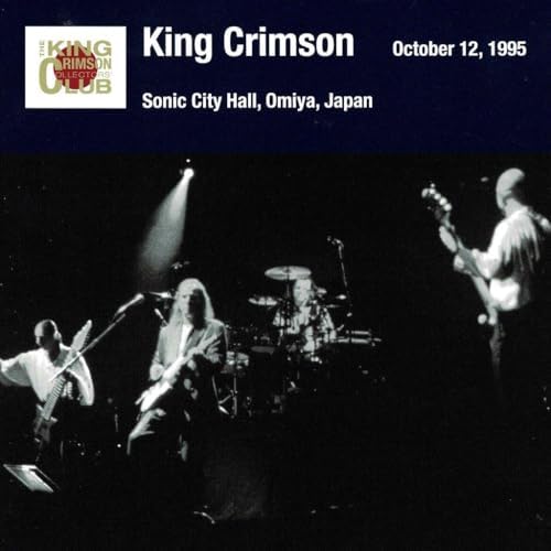 King Crimson Japan Tour Supplementary Series in SHM-CD 1995 Edition 10 [Omiya]
