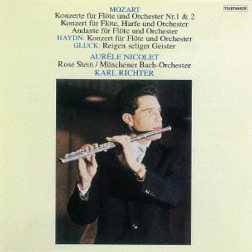 Aurel Nicolet (fl) Mozart: Flute Concerto, Flute & Harp Concerto, etc. Japan Mus