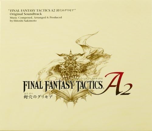 FINAL FANTASY TACTICS A2 Sealing Grimoire Original Soundtrack Japan Music CD