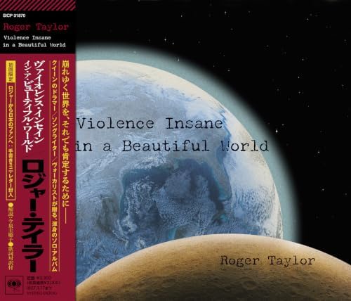 Roger Taylor Violence Insane in a Beautiful World Japan Music CD