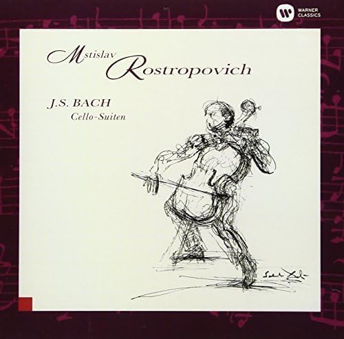 Mstislav Rostropovic Bach: Suites for unaccompanied cello (6 pieces in total) (U