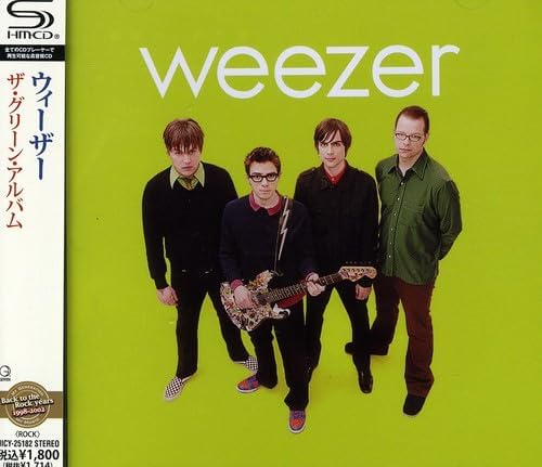 Weezer the green album Japan Music CD