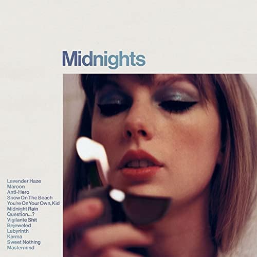 Taylor Swift Midnights: Moonstone Blue Edition Japan Music CD Bonus Tracks
