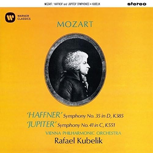 Kubelik (Raphael), M Mozart: Symphony No. 35 Haffner, Symphony No. 41 Jupiter