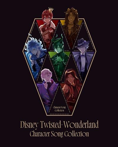 Disney Twisted-Wonderland Disney Twisted - Wonderland Character Song Collection (Limited Edition) Japan Music CD