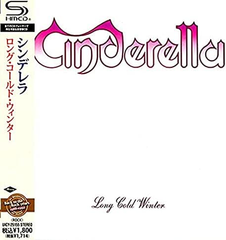 Cinderella long cold winter Japan Music CD