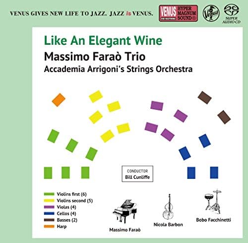 Massimo Pharaoh Trio like an elegant wine Japan Music CD