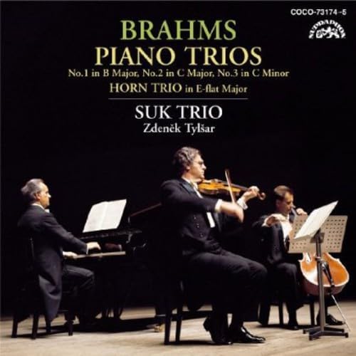Suk Trio, Tirshal (S Brahms: Piano Trio No. 1 & No. 2 & No. 3 Japan Music CD