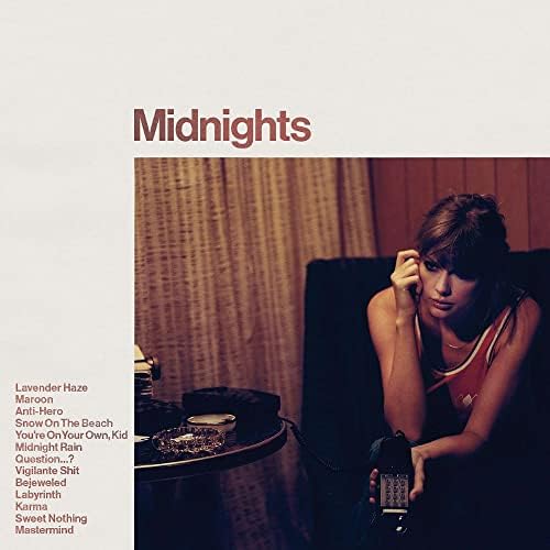 Taylor Swift Midnights: Blood Moon Edition Japan Music CD Bonus Tracks