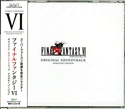 FINAL FANTASY VI Original Sound Track Remaster Version Japan Music CD