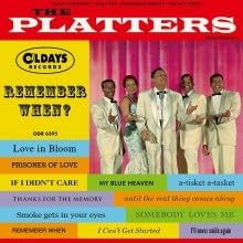 The Platters Remember When Japan Music CD