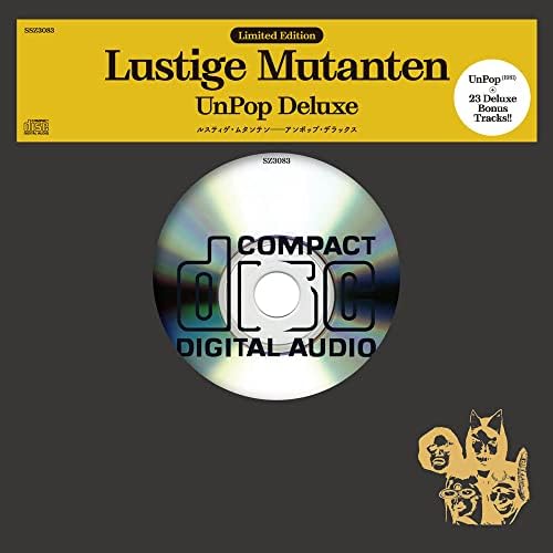 Lustige Mutanten UnPop Deluxe [SSZ3083] Japan Music CD