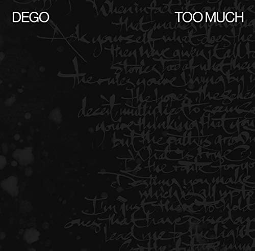 Diego Too Much Japan Music CD Bonus Track