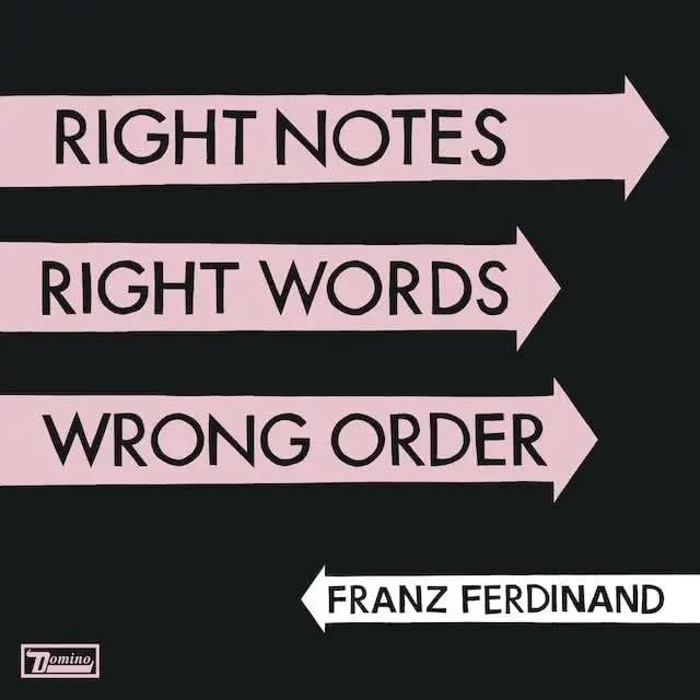 Franz Ferdinand Right Thoughts, Right Words, Right Action [Domestic CD/Paper jac