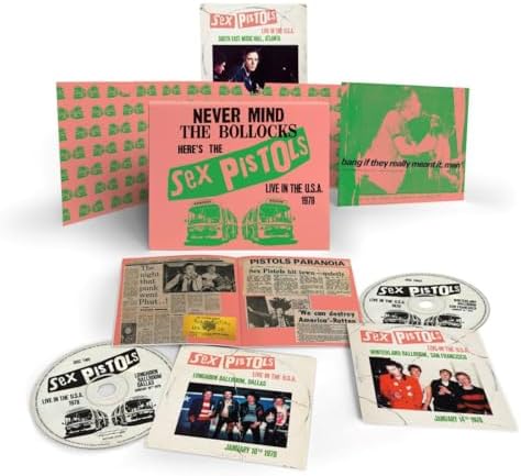 sex pistols Live in the U.S.A. 1978 (Limited Edition) (SHM-CD) (3CD) Japan CD