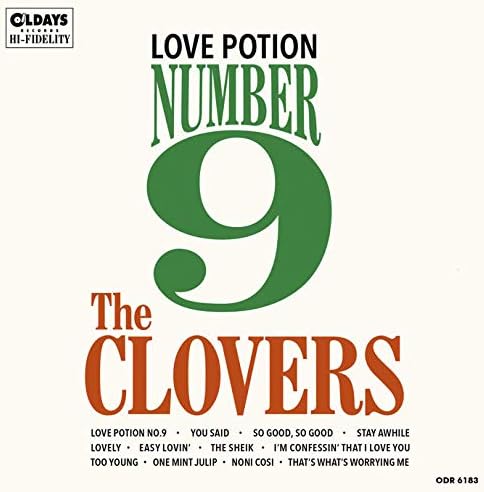 The Clovers love potion number nine Japan Music CD