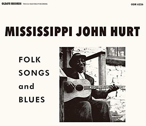 Mississippi John Hur Folk Songs and Blues Japan Music CD