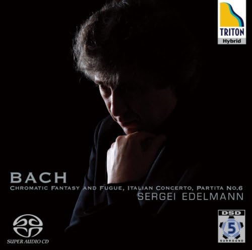 Sergei Edelman (Pf), J.S. Bach: Chromatic Fantasy and Fugue, Italian Concerto, P