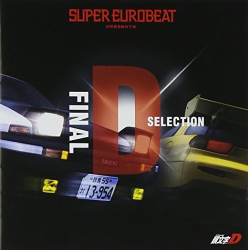 SUPER EUROBEAT presents Initial D Final D Selection Japan Music CD
